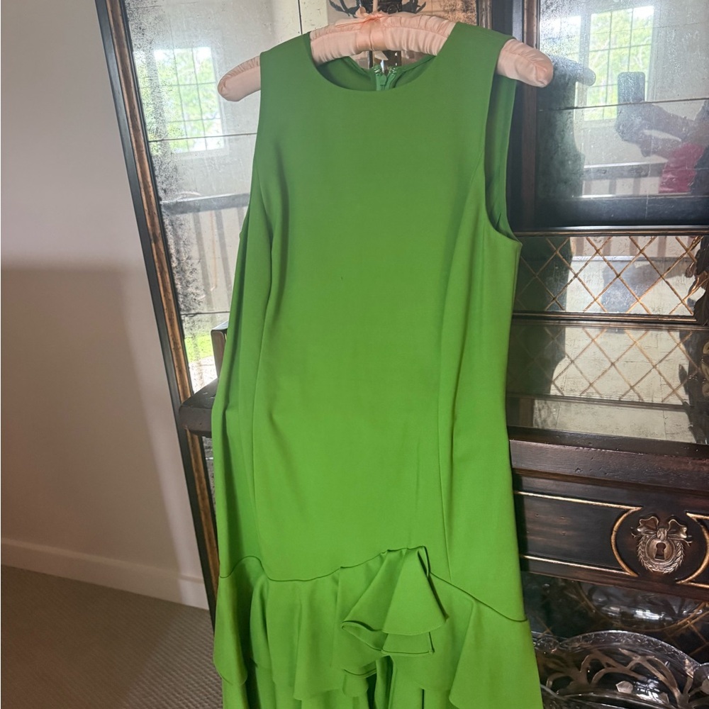 Ralph Lauren Green Sleeveless Sheath Dress